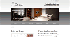 Desktop Screenshot of idesignprogetti.com